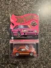 Hot Wheels Red Line Club 1993 Ford Mustang Cobra R Pink Club Exclusive Fast Ship
