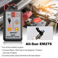 All-sun Em276 Injector Tester Fuel Injector 4 Pluse Modes Fuel System Scan Tool