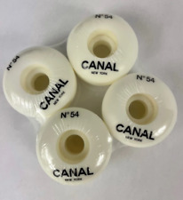 Canal Skateboards Wheels 54mm Set Of 4 Wheels Radial High Quality Urethane