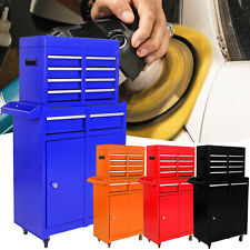 5 Drawers Rolling Tool Box Cart Tool Chest Tool Storage Cabinet With Wheels