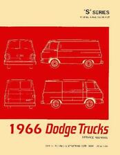 1966 Dodge Van Shop Service Repair Manual Book Engine Drivetrain Wiring Guide