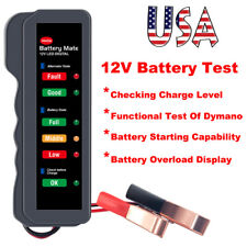 12v Battery Load Tester Car Autocycle Marine Alternator Analyzer Diagnostic Tool