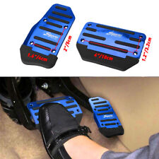 Universal Automatic Non-slip Pedal Brake Foot Treadle Cover Accessories Kit Blue
