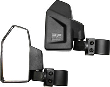 Bevel Engineering Rear View Side Mirror Kit For Utv 2 Pack Fits 1.6 - 2 Round