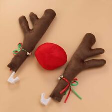 Car Antlers With Nose Holiday Accessory Christmas Decorations Cars Decorate