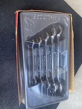 For Snap On Tools New Vom705 5 Piece Metric Standard Open-end Wrench Set 10-19m