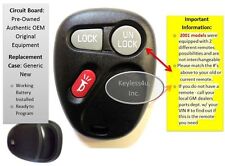 Keyless Clicker Remote Entry 15732803 Keyfab Fab Alarm Opener Transmitter Beeper