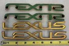 Lexus Trunk Emblem - Gold 5 Hole 7715