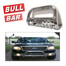 Stainless Bull Bar Brush Bumper Grille Guard For 99-07 Chevy Silveradosierra