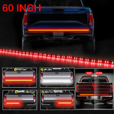 60 Led Strip Tailgate Light Bar Reverse Brake Signal For Chevy Ford Dodge Truck