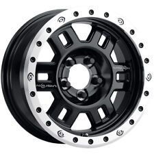 Vision 398comp Manx Competition 16x7 6x5.5 0mm Gloss Black Wheel Rim 16 Inch