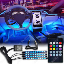 Rgb Led Glow Car Interior Lamp Under Dash Footwell Seats Inside Lighting Usb