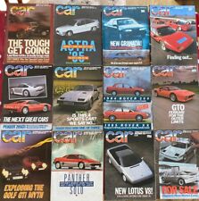 Car Magazine Complete 1984 Collection January-december Retro Rover Ferrari Lotus