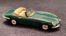 Vintage Diecast Model Car-jaguar E Cabriolet-convertible-green-scale 138-mc Toy