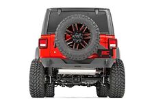 Rough Country Rear Trail Bumper Wtire Carrier For 18-22 Jeep Jl Wrangler 10598