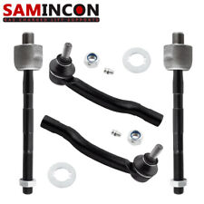 4pcs Front Inner Outer Steering Tie Rod End For Suzuki Xl-7 2002-2005 2006
