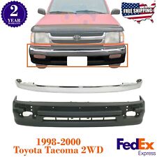 Front Bumper Chrome Lower Valance For 1998-2000 Toyota Tacoma 2wd