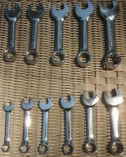 11pc Mm Craftsman Stubby Wrench Set Combination Full Polish Professional 44139a
