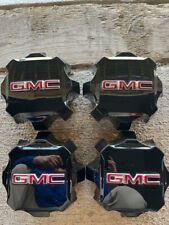 4 Gmc Sierra 2500hd Black Wheel Center Rim Cap Hub Cover 8 Lug