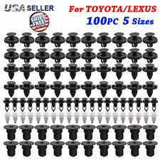 For Toyota Engine Cover Inner Fender Bumper Clips Screw Rivets 7 8 9mm Hole 100x