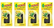4 Pack Of Little Trees Air Freshener Vent Wrap Vanillaroma 16 Fresheners