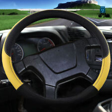 Embossed Trailer Truck Car Steering Wheel Cover 14 15 15.7 16 17 18 19.6