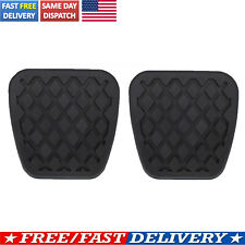 2x Brake Clutch Foot Pedal Pad Rubber Non-slip Cover For Acura Rsx Tl Tsx