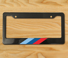 Metal Hydrodipped Carbon Fiber For M Series Bmw License Plate Frame - Usa