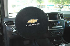Seat Armour -steering Wheel Cover W Chevy Logo Script Embroidery Swa100chvb