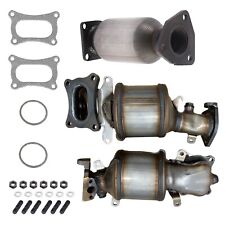 All 3 Manifold Catalytic Converter Set For 2009 - 2014 Acura Tl 3.5l