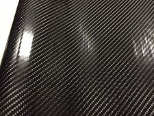 Car Stickers Carbon Fiber Vinyl 12x60 5d Ultra Shiny Gloss Glossy Wrap Black