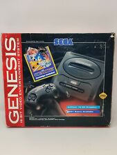 Sega Genisis Console With Original Box Included Sonic Spinball Game