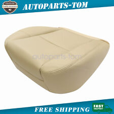 For 2007-2013 Chevy Tahoe Driver Bottom Leather Perforated Seat Cover Tan