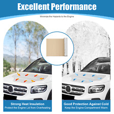 120x40 Sound Deadener Heat Shield For Car Firewall Hood Floor Insulation Mat