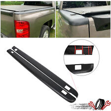 5.8ft Bed Rail Caps W Holes For 2007-13 Chevy Silverado 1500 Extendedcrew Cab