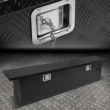 69x11x16.25 Aluminum Pickup Truck Trunk Bed Tool Box Trailer Storage Wlock