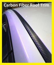 For 1991-1996 Honda Prelude Black Carbon Fiber Roof Trim Molding Kit