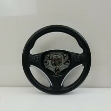 2008 - 2013 Bmw E82 135i Black Leather Steering Wheel With Controls Oem 08 - 13