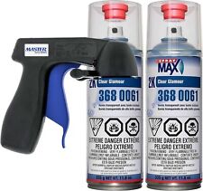 Spraymax 2k Clear Coat Aerosol Spray Cans - 2 Pack - High Gloss Automotive...