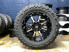 20x10 Black Moto Metal Mo970 35 Mt Wheels Rims Tires 5x150 Toyota Tundra