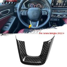 For Acura Integra A-spec 2022-2024 Real Carbon Steering Wheel Lower Bottom Cover