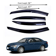 Fits For Hyundai Sonata 05-10 Side Window Visor Sun Rain Deflector Guard