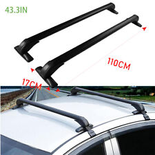 43.3 Universal Top Roof Rack Cross Bars Luggage For 4dr Car Suv Truck For Jeep