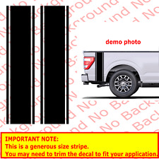 2 X Truck Bed Side Racing Stripes Vinyl Decal Universal Size Fits F-150 Ram 1500