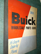 1946-1956 Buick Chassis Body Wholesale Parts Catalog Original. Parts Book