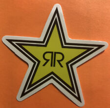 Rockstar Logo Sticker Motorcross Sponsor. 2.5inch. Glossy Finish Self Adhesive