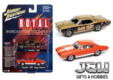 Johnny Lightning Pontiac Gto 66 And Gto Royal Bobcat 69 Version B Jlsp161 164