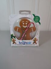 Bright Air Holiday Gingerbread Man Freshner Ginger Cookie Scent