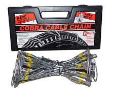 Cobra Cable Tire Snow Chains Stock 1026 Never Used