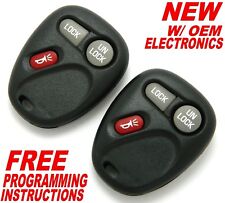 New Pair Gm Chevy Gmc Keyless Remote Entry Fobs Transmitter 15732803 Kobut1bt